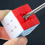 Cubo mágico con llavero Sengso Mini 3x3: juguete de rompecabezas portátil y decoración para mochilas
