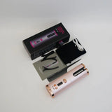Cordless Automatic Hair Curler with Adjustable Temperature & LED Display