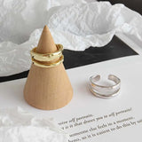 Trendy Geometric Cubic Zirconia Wedding Band – Elegant Copper Ring for Women