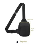 Men’s Waterproof Crossbody Chest Bag – Large Capacity Oxford Shoulder & Waist Pack for Outdoor and Travel