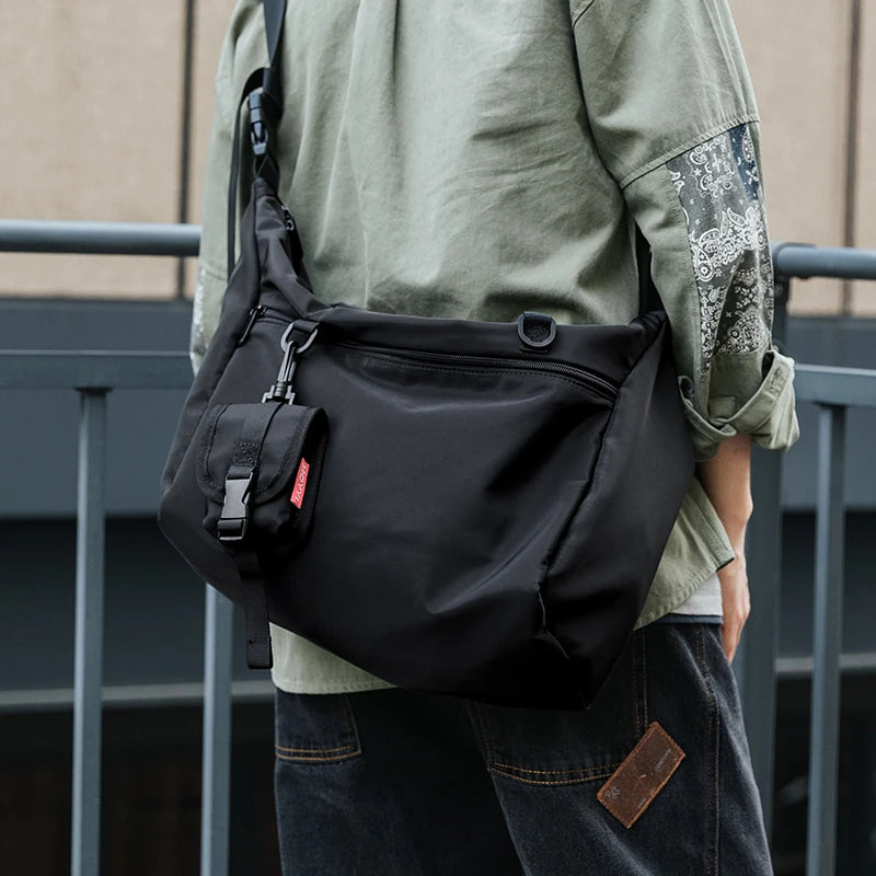 Unisex Oxford Messenger Laptop Bag – Anti-Theft, Waterproof Shoulder Satchel for Daily Use