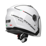 Retro 3/4 Motorcycle Helmet with Double Visor - ABS+PC Open Face Helmet for Scooters
