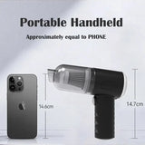 120W Cordless Vacuum Cleaner - 98800Pa Wet/Dry Handheld for Car & Home