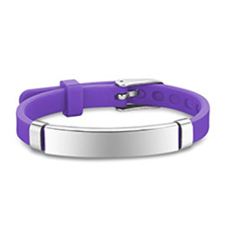 Personalized Name Bracelet – Custom Stainless Steel Charm for Men & Women