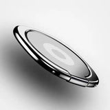 Soporte y soporte para teléfono con anillo de metal giratorio de 360° ultrafino