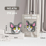 Disney Stitch & Sanrio Building Blocks Set - Cute Character Model Kit for Kids