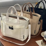 Stylish Canvas Satchel Bag – Fashionable, Versatile, and Durable Unisex Tote