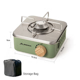 2800W Portable Gas Camping Stove - High-Power Outdoor Burner with Magnetic Connection