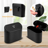 Compact Leakproof Car Trash Can with Lid – Keep Your Car Clean & Organized