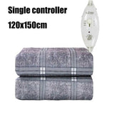 Electric Heated Blanket with Smart Temperature Control – Soft Plush Winter Warming Mat for Bed & Sofa