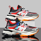 Men’s Breathable Mesh Casual Sneakers – Lightweight, Anti-Odor Lace-Up Trainers