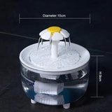 Automatic Cat Water Fountain – 1.2L Pet Water Dispenser with Adjustable Flow Modes