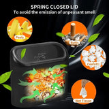 3Pcs Car Trash Can with Lid + 60 (300) Garbage Bags – Leakproof & Compact