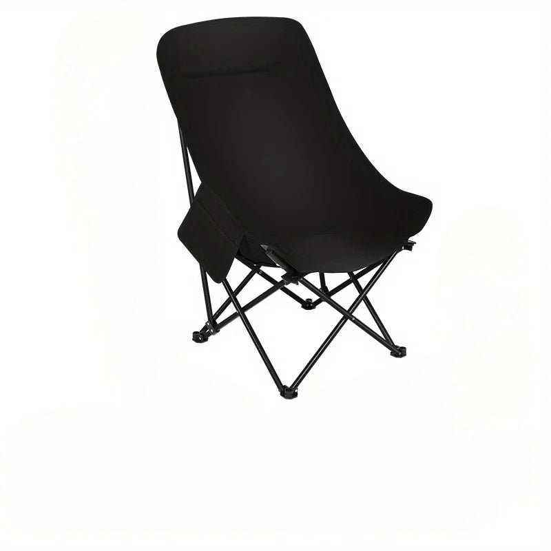 Heavy-Duty Folding Camping Chair – Portable, Cushioned Outdoor Seat for Beach, Hiking & Fishing