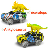 Interactive Electronic Dinosaur Toy with Lights and Sound for Kids
