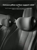 Memory Foam Car Seat Cushion – Neck, Lumbar & Back Support Pillow for Driving Comfort