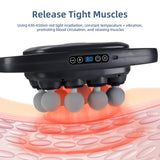 8-Head Deep Tissue Massage Gun for Full Body Muscle Relief