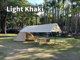 Lona impermeable para acampar: toldo ultraligero para exteriores y carpa para playa, jardín y senderismo 