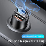 Dual USB & Type-C Fast Car Charger with Quick Charge 4.0/3.0