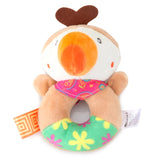 Plush Elephant Baby Rattle Toy – Soft Teether & Musical Hand Bell for Newborns