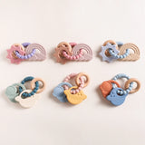 Cartoon Silicone Baby Teether – Safe, Non-Toxic, BPA-Free, and Perfect for Gum Relief