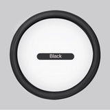 Universal Nappa Leather Steering Wheel Cover – Anti-Slip, Breathable, Sun-Resistant Grip for Cars