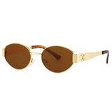 Trendy Oval Sunglasses – UV400 Protection for Women’s Fashion & Outdoor Wear