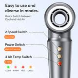 5-in-1 Professional Hair Styler - Curling Iron, Hot Air Brush & Hair Dryer with Ionic Technology