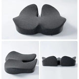 Memory Foam Seat Cushion - Portable Comfort Pad for Car & Chair