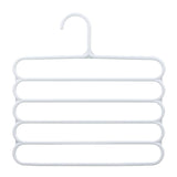 5-Tier Hair Claw Organizer – Space-Saving Plastic Storage Rack for Home & Office