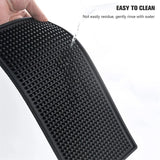 Alfombrilla de PVC impermeable para bar: antideslizante, resistente al calor y duradera para secar platos y tazas en bares y cafeterías del hogar