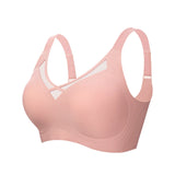 Wireless Seamless Bra for Women – Comfortable Lightly Lined Bralette with Removable Pads (Sizes L-3XL)
