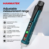 Digital Non-Contact AC Voltage Tester with Adjustable Range and LED Light