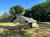 Lona impermeable para acampar: toldo ultraligero para exteriores y carpa para playa, jardín y senderismo 
