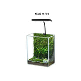 Mini RGB+UV Aquarium Light with Bluetooth App Control – Full Spectrum 9W LED for 20–30cm Fish Tanks