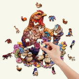 3D Wooden Animal Puzzle for Adults & Teens – Laser-Cut Brain Teaser Game