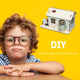 3D Wooden Cabin Puzzle – DIY Handmade Model Toy for Kids and Adults