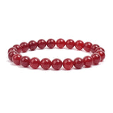 Natural Stone Beaded Bracelet with Elastic Rope for Men & Women