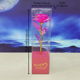 Galaxy Rose – Eternal 24K Gold Foil Artificial Flower for Romantic Decor & Gifting