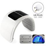 7-Color LED Photon Therapy Machine with Nano Spray for Skin Hydration, Anti-Aging & Acne Treatment
