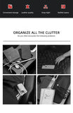 Multifunctional Car Seat Gap Filler & Organizer with Cup Holder