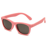Gafas de sol clásicas de silicona para niños: protección UV400 para niños y niñas