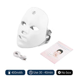LED Facial Mask for Skin Rejuvenation, Wrinkle Reduction & Acne Treatment