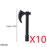 Medieval Weapons Building Block Set – Knight Accessories for DIY Scenes