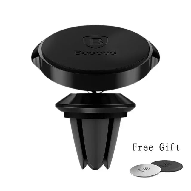 Soporte magnético para teléfono de coche Baseus 360°: soporte para rejilla de ventilación para una conducción segura y con manos libres