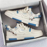 Men’s Casual Skate Sneakers – Breathable Waterproof Vulcanized Shoes for Everyday Comfort
