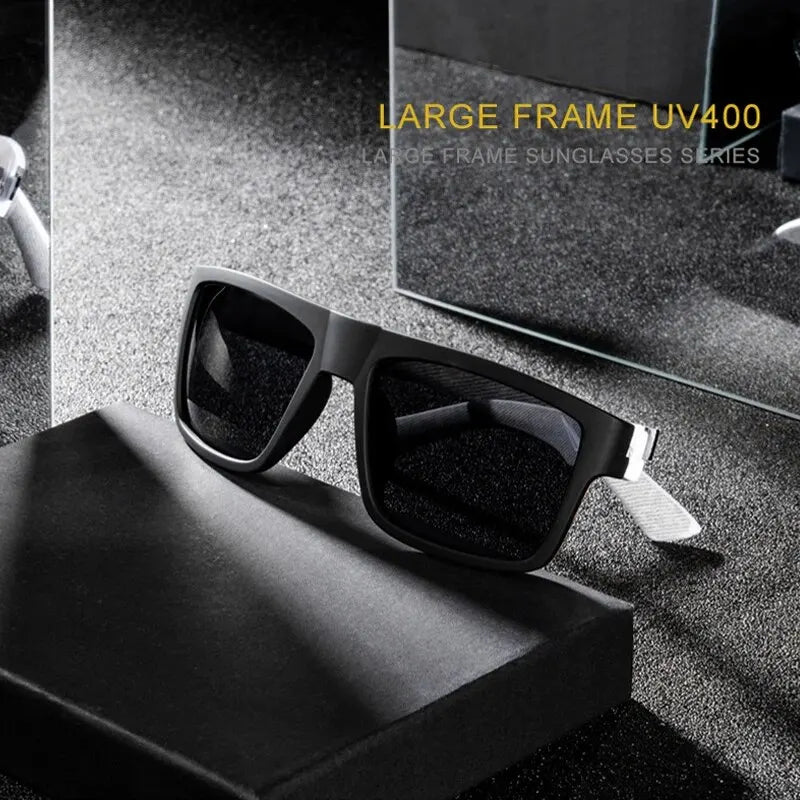 Women's Polarized Rectangle Sunglasses – UV Protection, Anti-Glare & Stylish Vintage Design