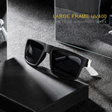 Women's Polarized Rectangle Sunglasses – UV Protection, Anti-Glare & Stylish Vintage Design