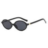 Gafas de sol pequeñas y sexys con diseño de leopardo ovalado: gafas modernas y bonitas para mujeres y hombres 🕶🐆