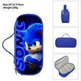 Official Sonic The Hedgehog Kids Backpack - Lightweight School Bag for Boys & Girls